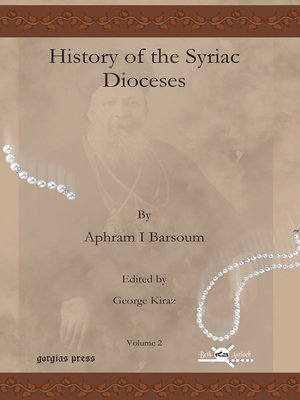 cover image of History of the Syriac Dioceses